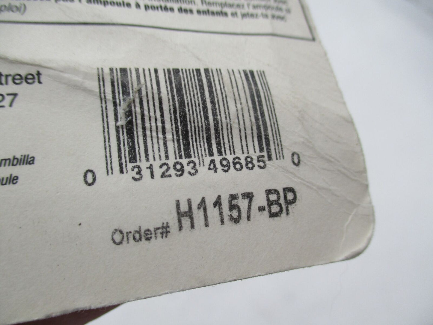 Eiko Halogen Bulb 12V 50/15W H1157-BP Harley Davidson