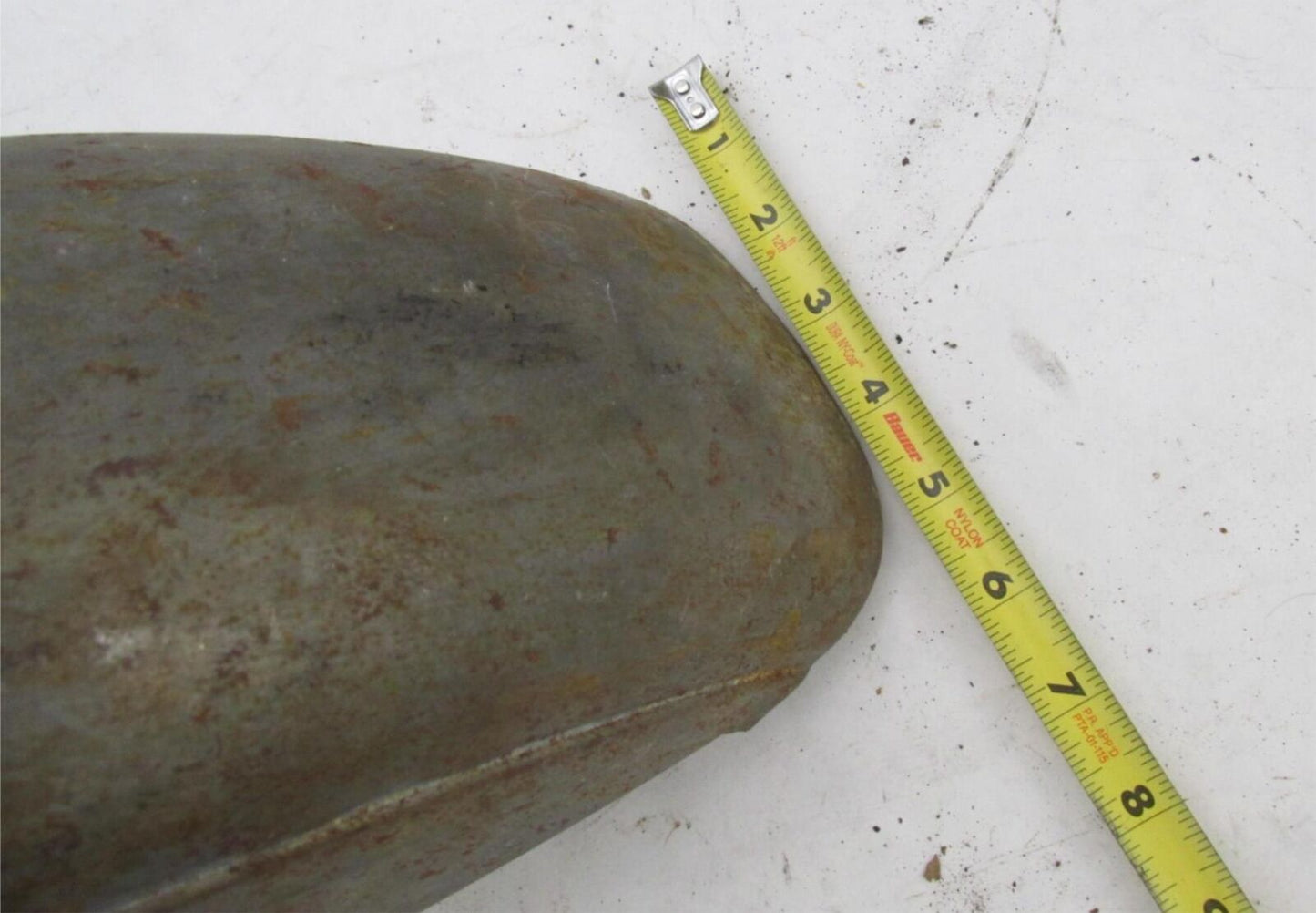 Harley Davidson Unfinished Front Raw Steel Wheel Cover Fender 5.5"