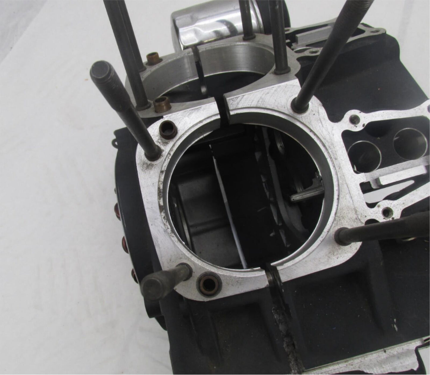 Harley-Davidson Softail Engine Motor Block Crankcase Case 24613-00 24612-00 #3