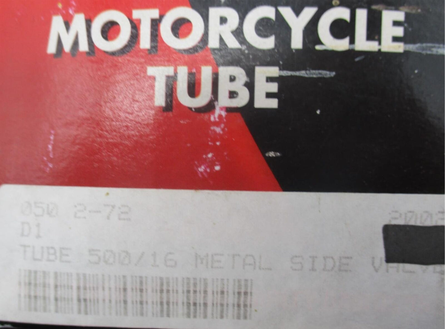 Bikers Choice 28-1108 Heavy-Duty Inner Tube 5.00/5.10-16 TR-6 Offset Metal Side
