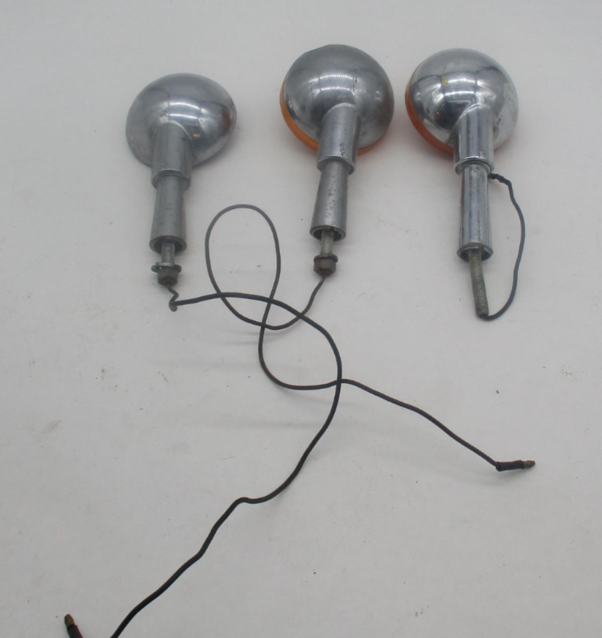 Lot of 3 Victor DY-1 Turn Signals Yamaha RD 250 350 400 XS 360 500 650