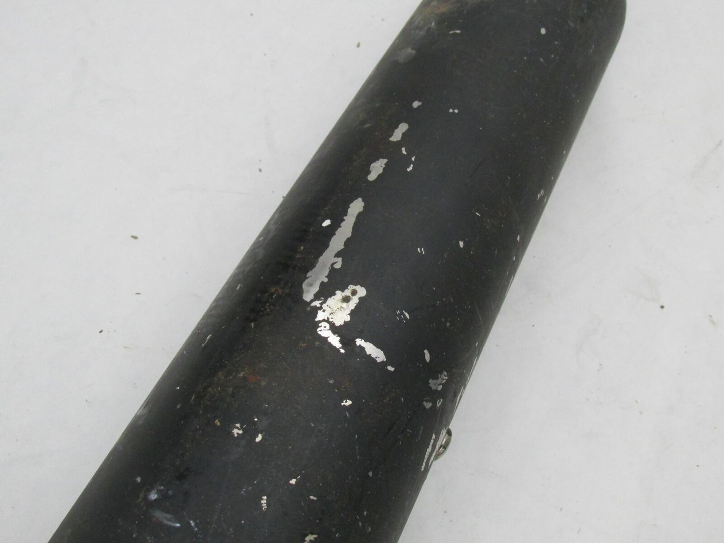Pair of Harley Davidson Touring Black Painted Exhaust Mufflers 26.5" x 4"