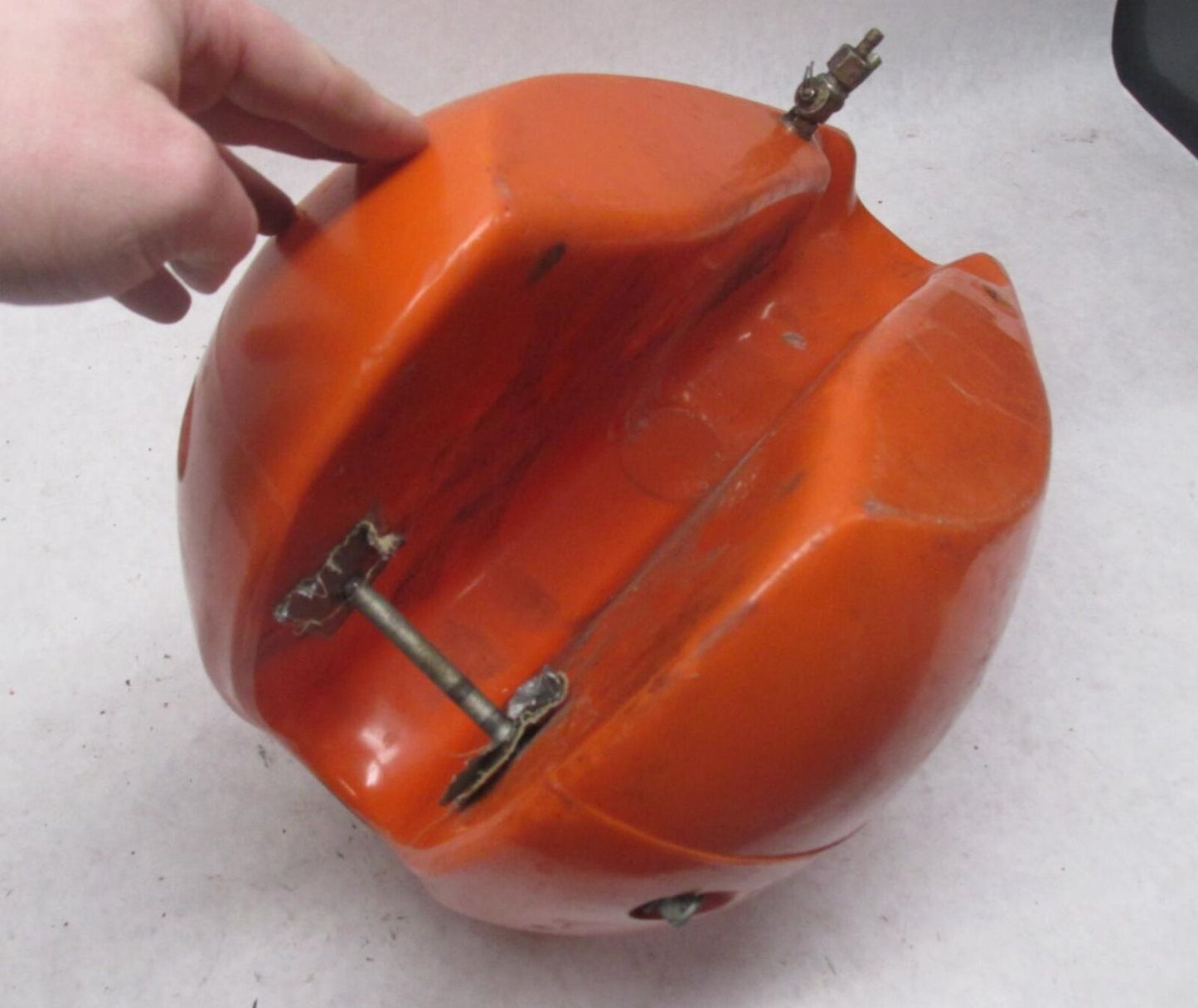 Vintage Enduro AHRMA Plastic Gas Fuel Tank Honda Husky CS Maico CMC Cap