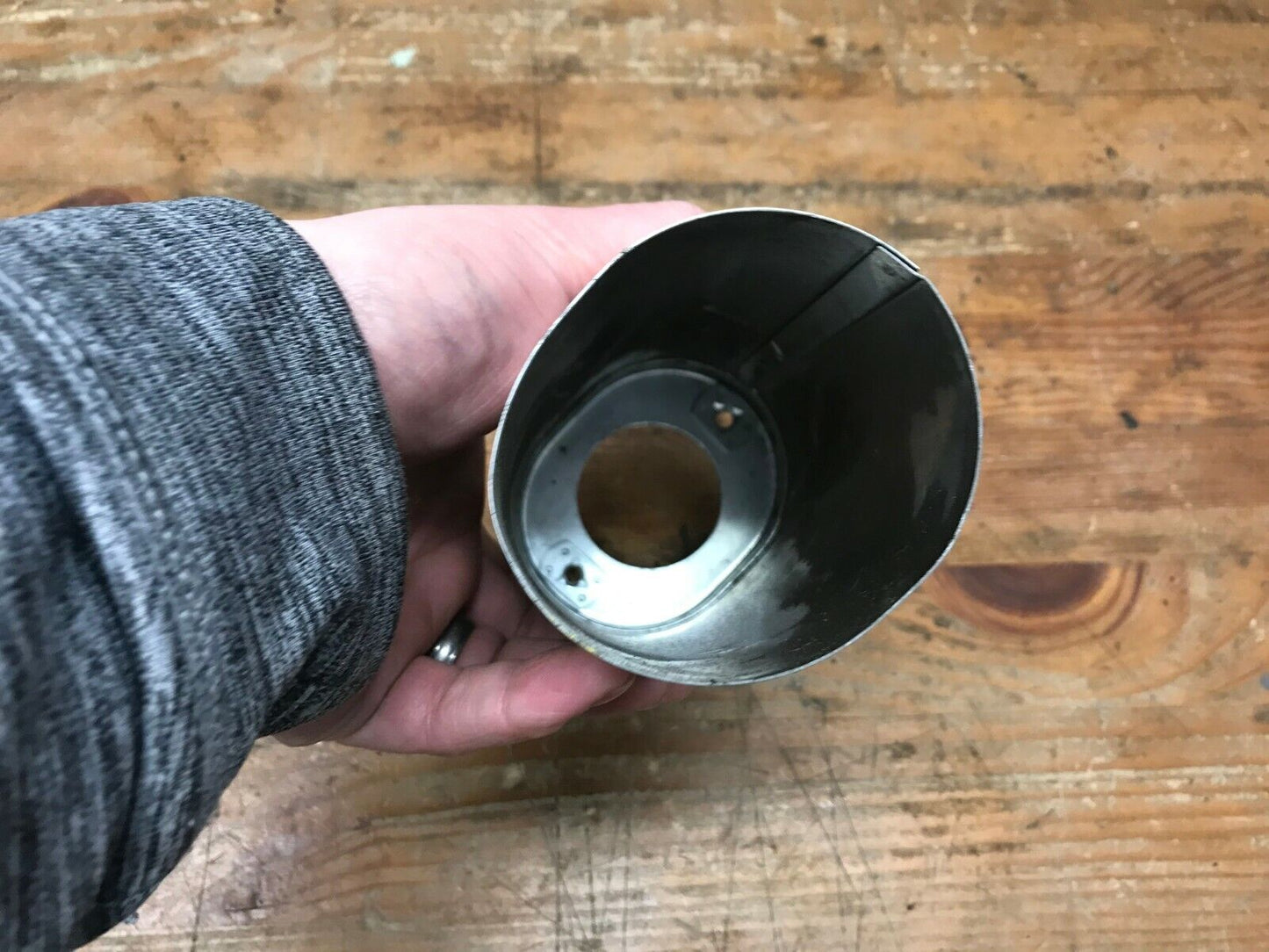 96-15 Harley Davidson Softail Touring FLH FLS FORK Single cover SLIDER Fair Cond