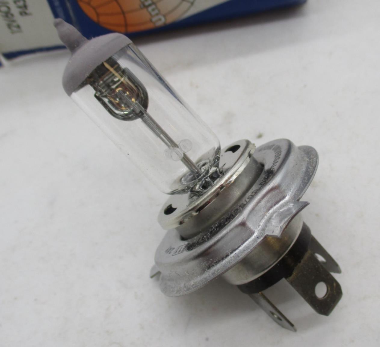 Motorcycle Headlight Bulb Universal Halogen Lamp 12V 55W 4720K H4 P43t