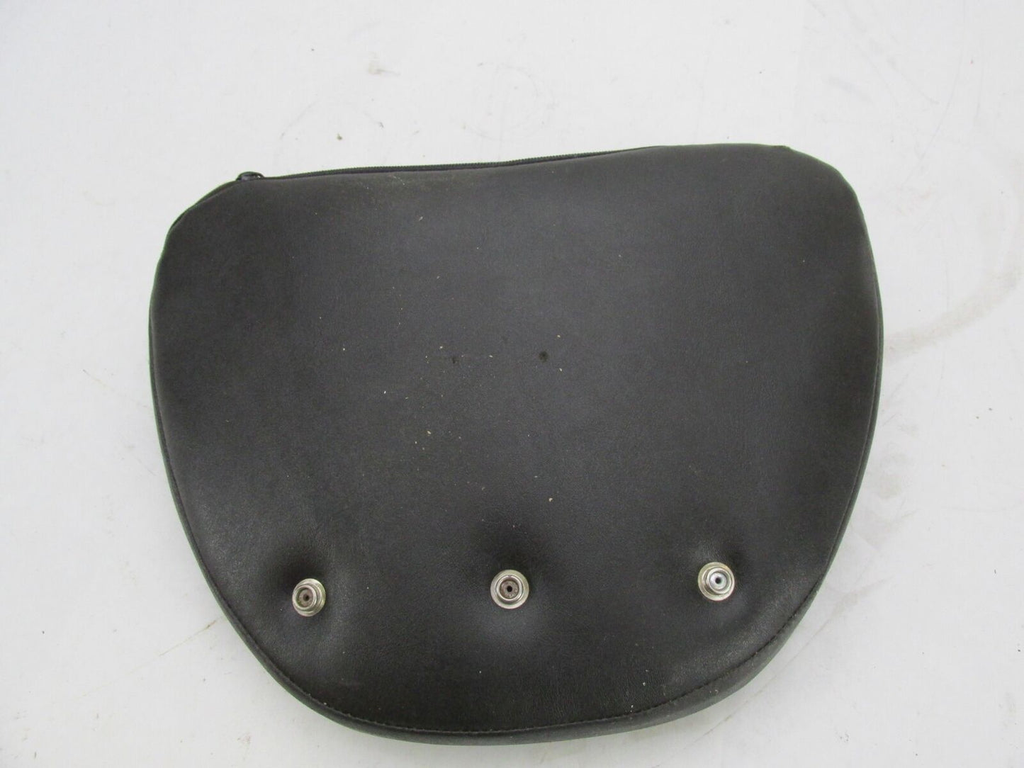 Vintage Honda Goldwing GL Black Backrest Trunk Pad 12" x 9"