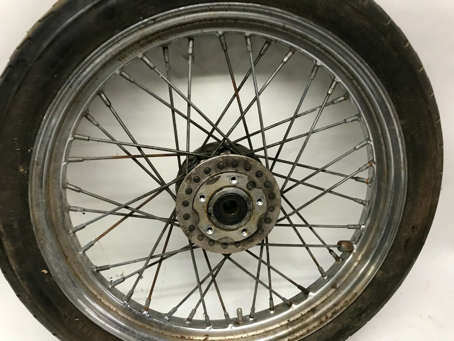 19” Harley Davidson Dual Disc Front Wheel 19x2.5 TLA Dyna FXR FX sportster