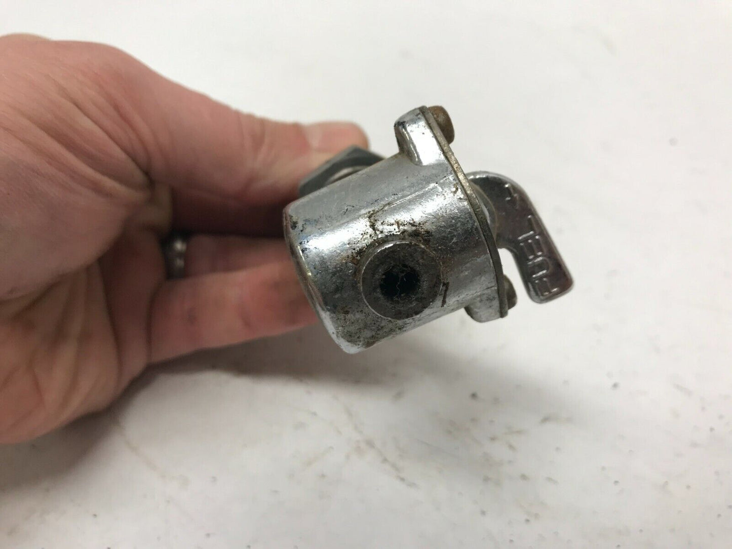 Harley FL FX FLSTF Fuel Gas Tank Petcock Selector Valve Chrome