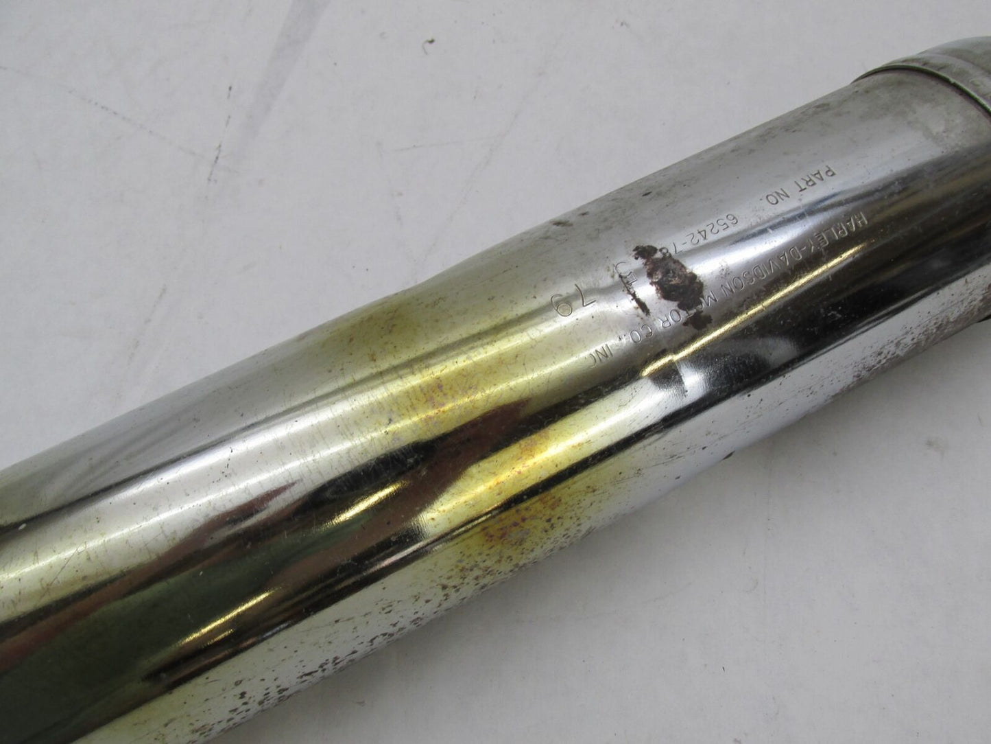 Harley Davidson Genuine FLH Shovelhead Exhaust Muffler 65242-78