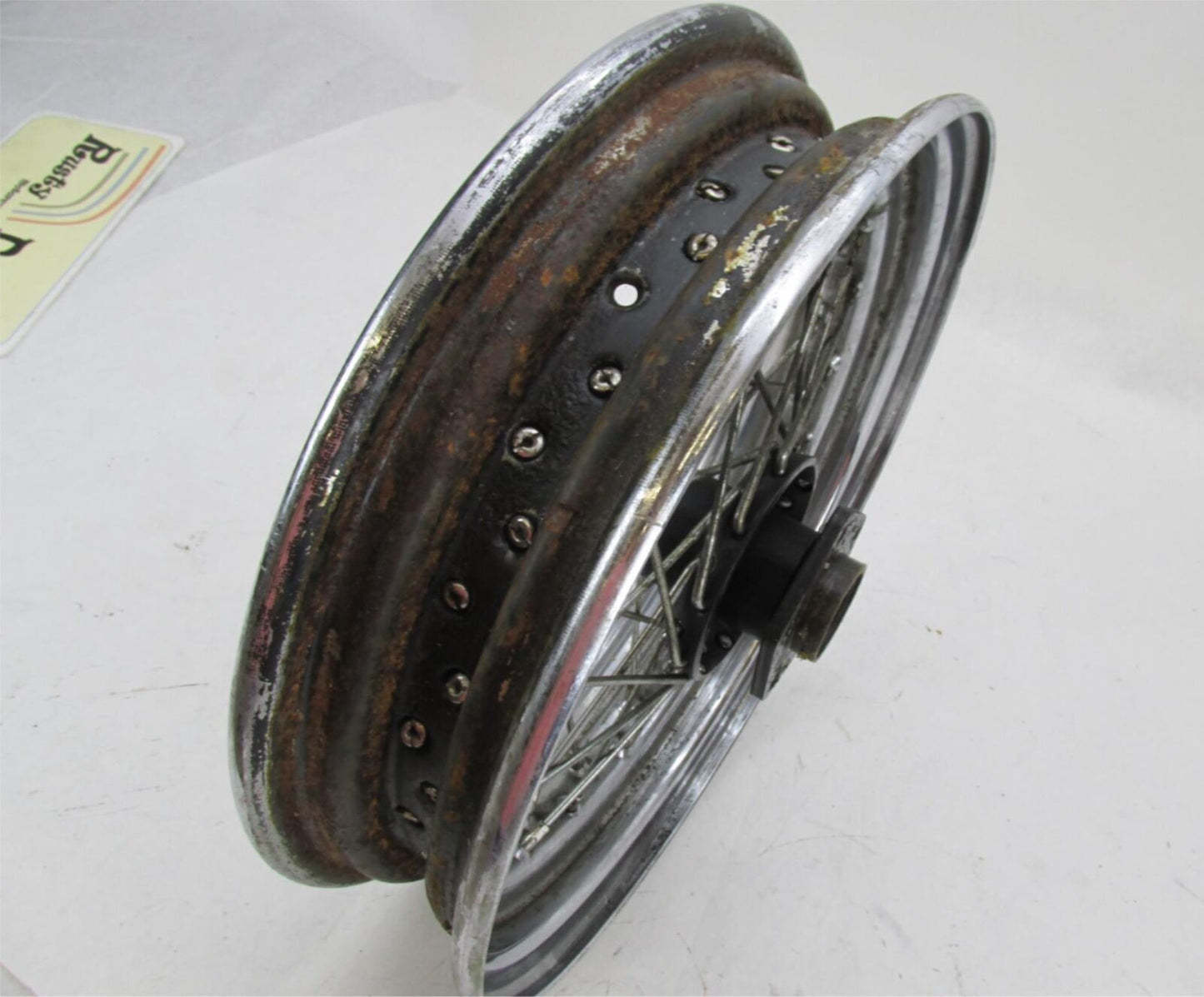 Harley Davidson Steel Dual Disc 40 Spoked Wheel 3/4" Axle 16x3 45085-97