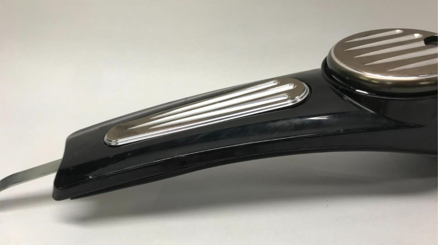 Harley Davidson 69214-08 Black Gas Tank Console Dash Arlen Ness Inserts Custom