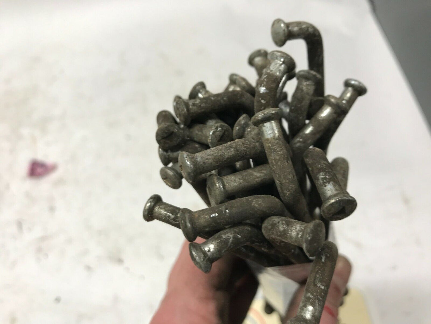 (39) Genuine Harley Davidson 8-5/8" Spokes & Nipples Sportster Ironhead Chrome