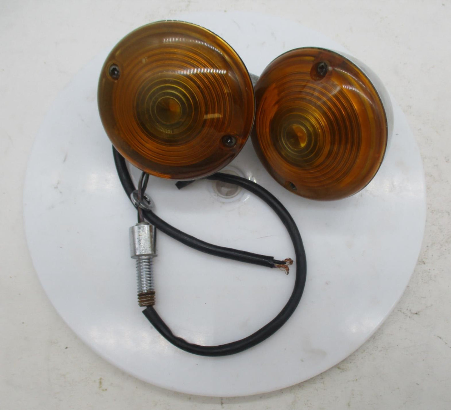 Pair of Harley Davidson Genuine Touring Chrome Turn Signals
