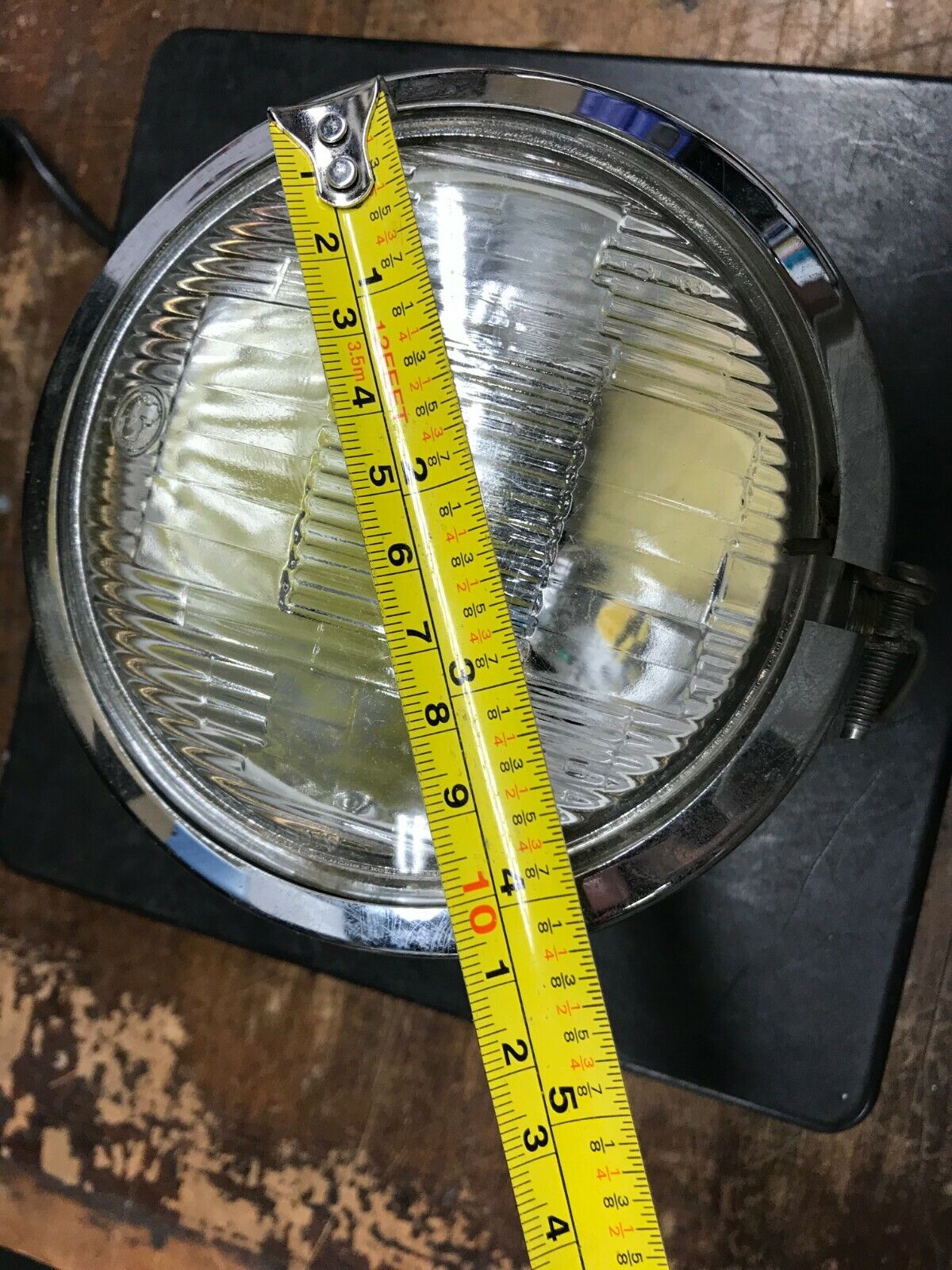 HARLEY DAVIDSON Touring LIGHT HEADLIGHT LAMP 4 INCH 4" Nice condition