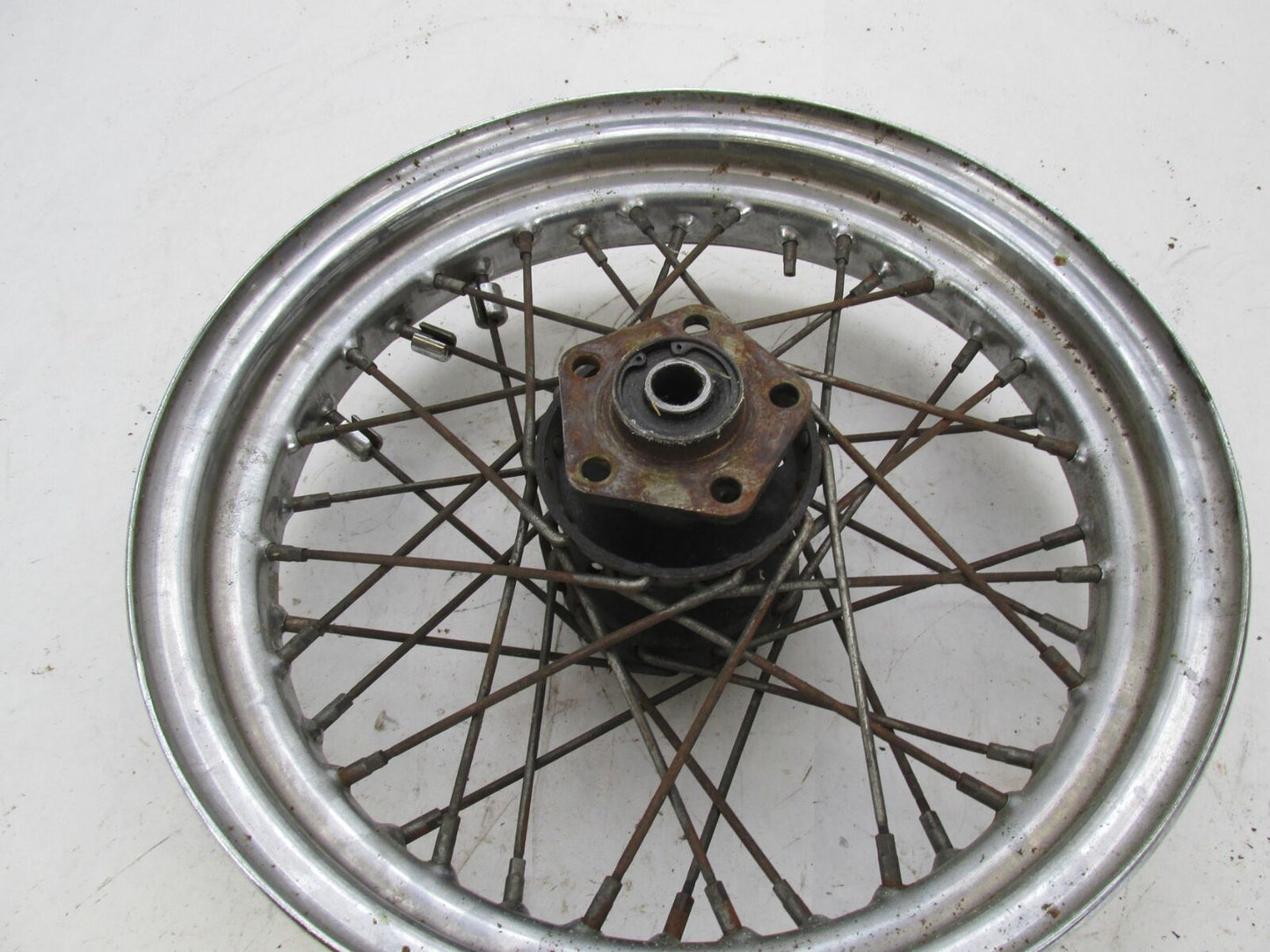 Harley Davidson 40 Spoke Dual Disc Front 3/4" Axle 16x3 Steel Wheel Rim