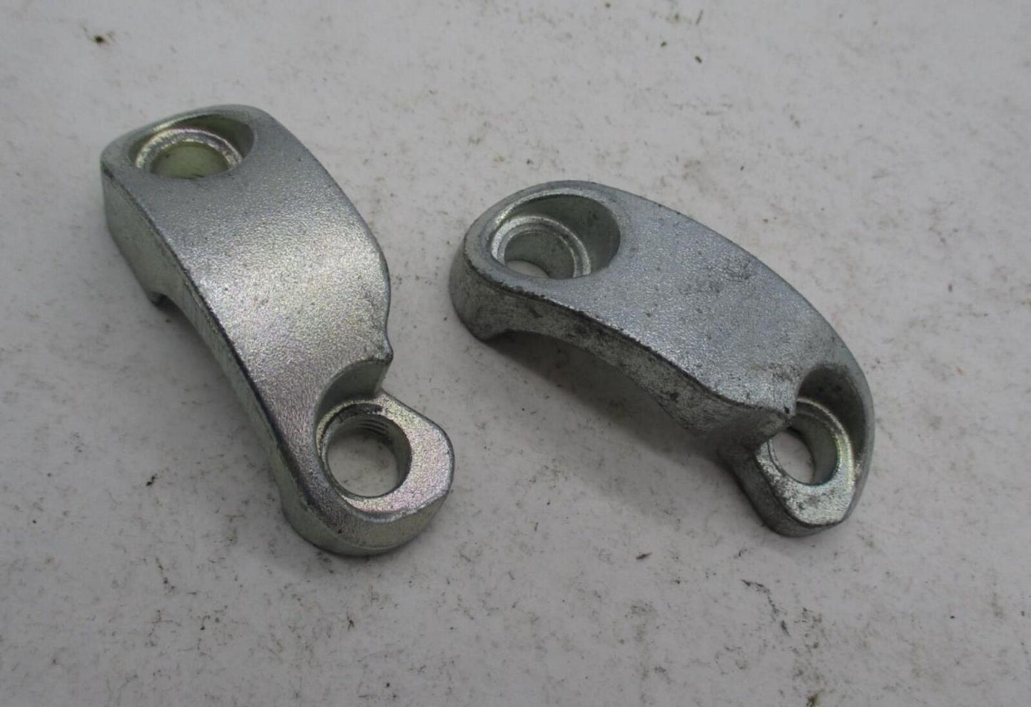 Pair of Harley Davidson Road King Handlebar Riser Clamps Straps