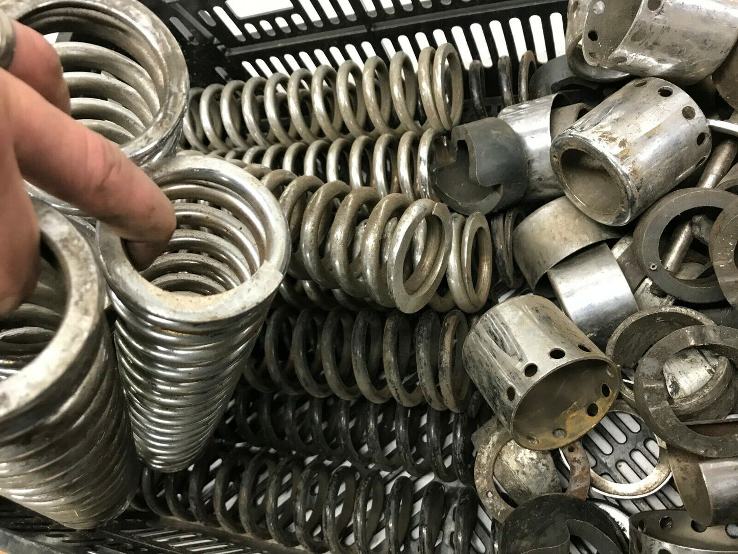 Huge Lot Rear Shock Suspension Parts Sportster K Model Ironhead Xlch KR XLR XLH