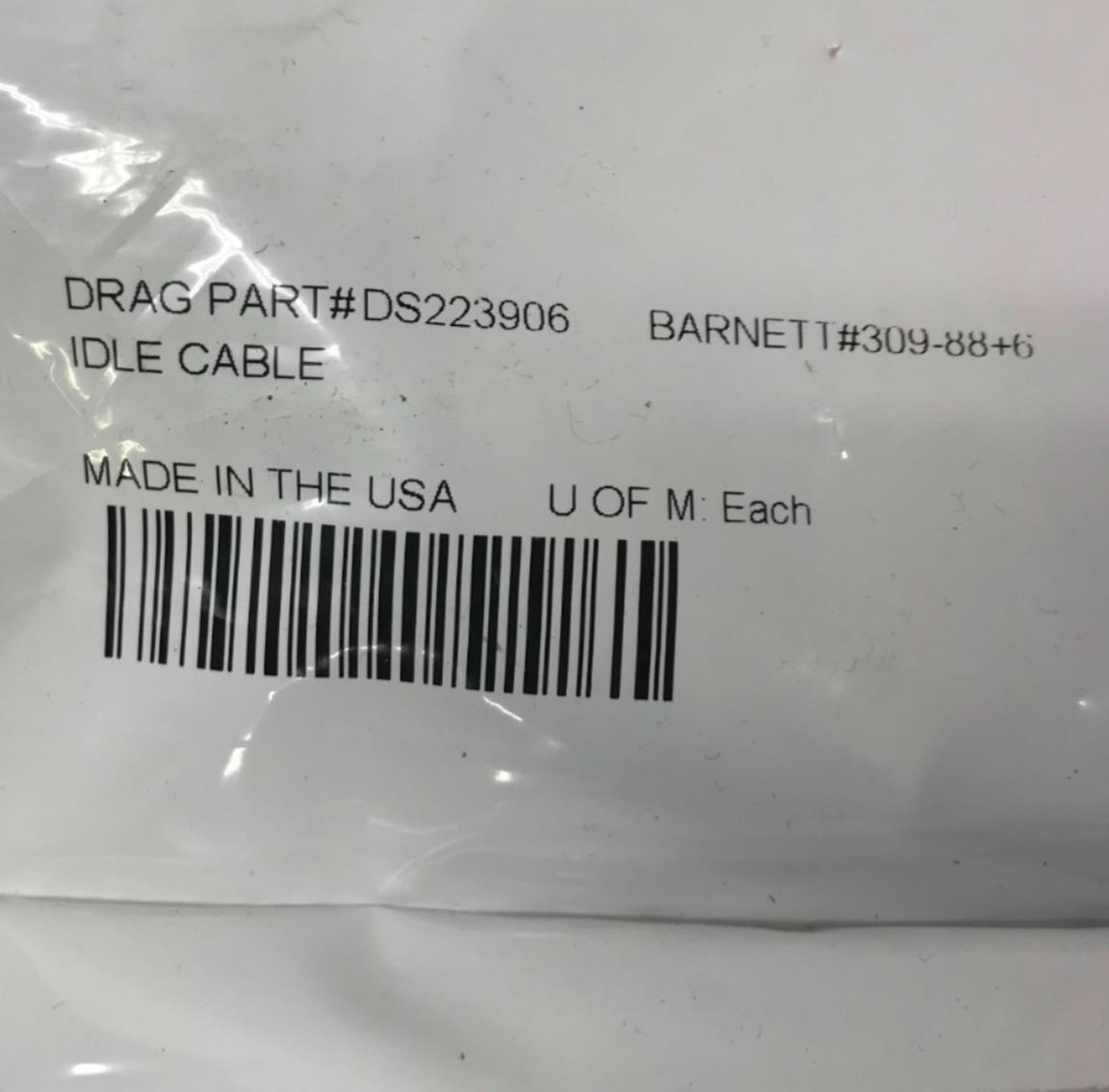 Harley Barnett Idle Cable 309-88-6 DS-223906