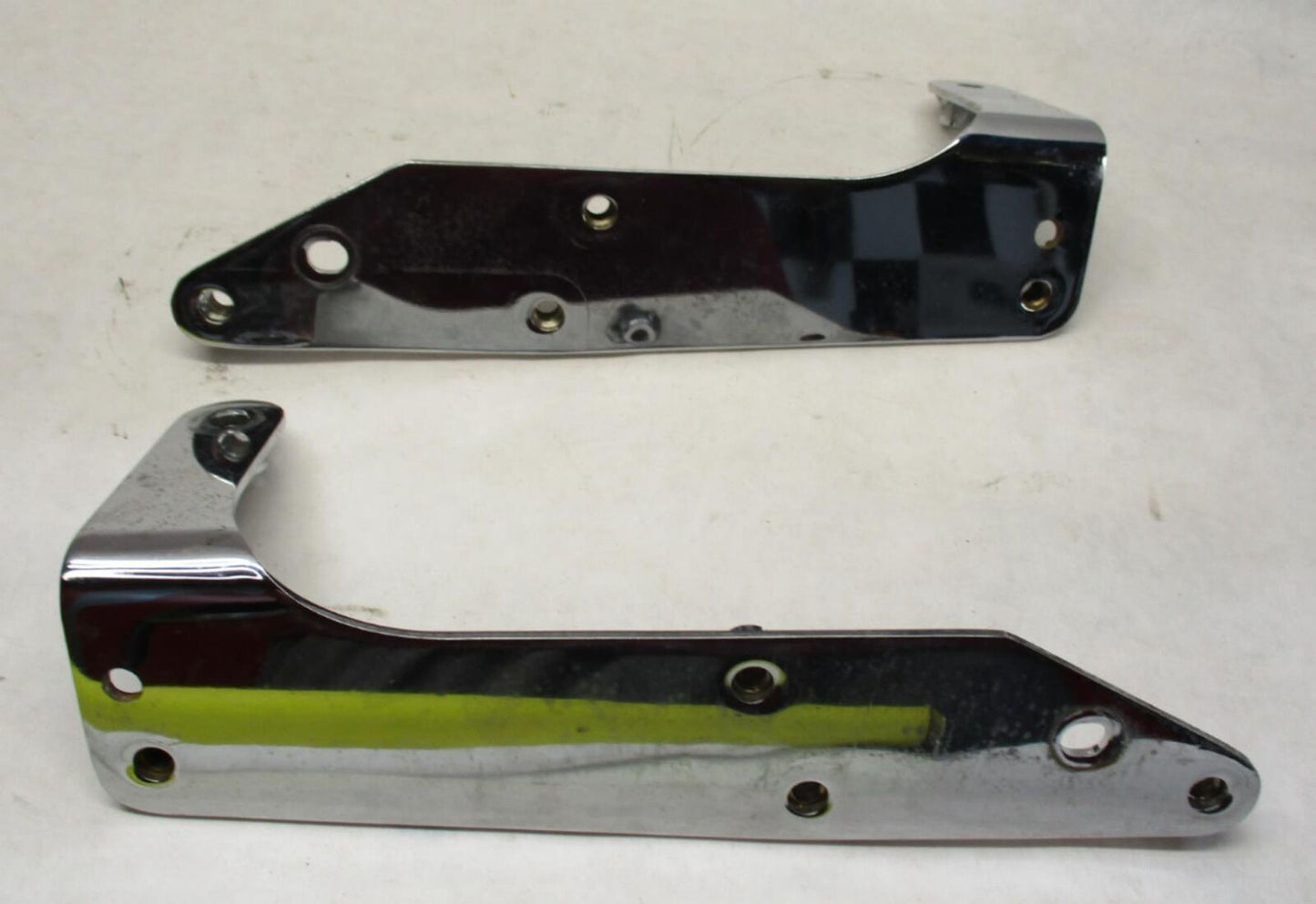 Harley Chrome Set of Windshield Mounting Brackets