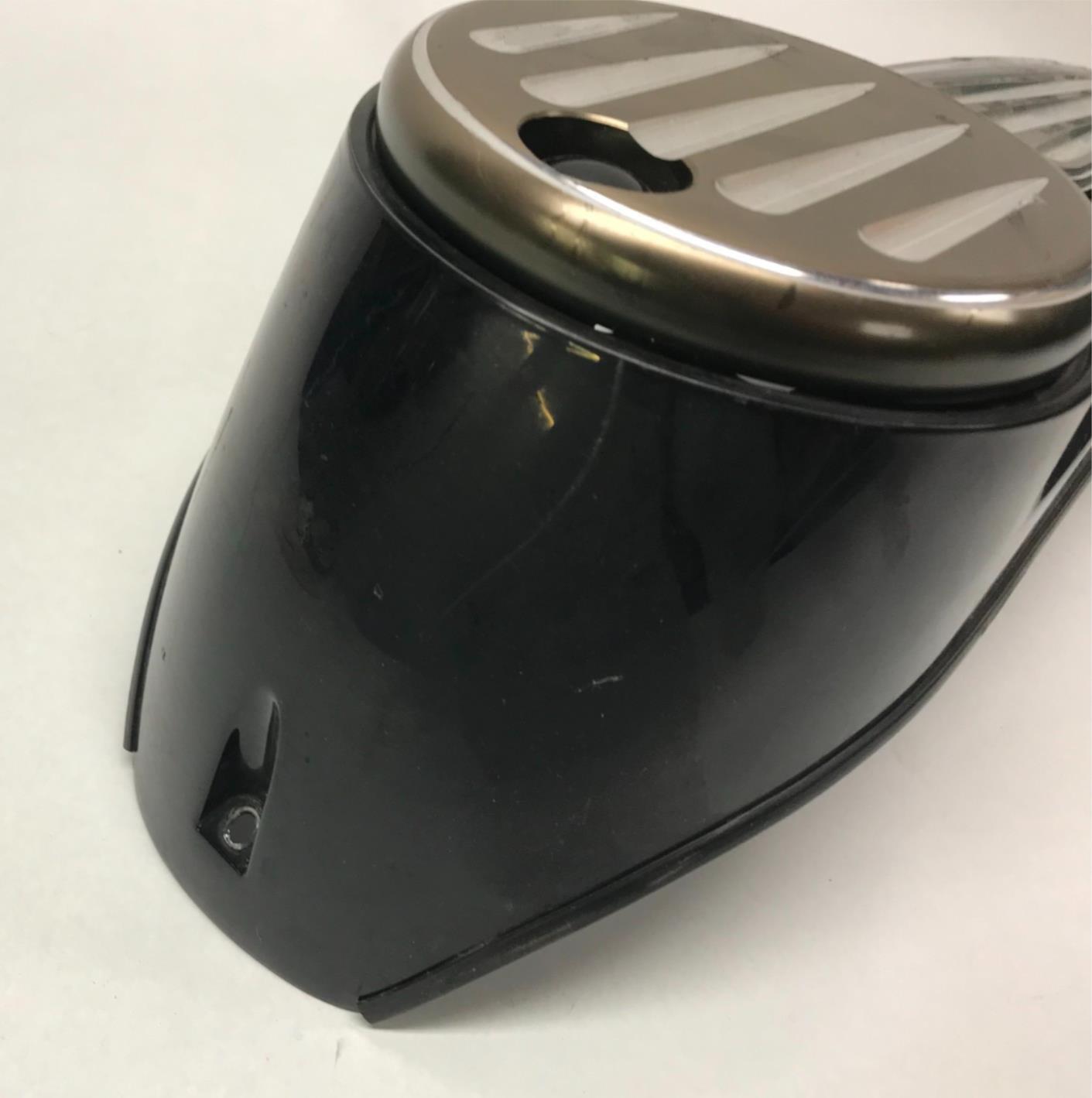 Harley Davidson 69214-08 Black Gas Tank Console Dash Arlen Ness Inserts Custom