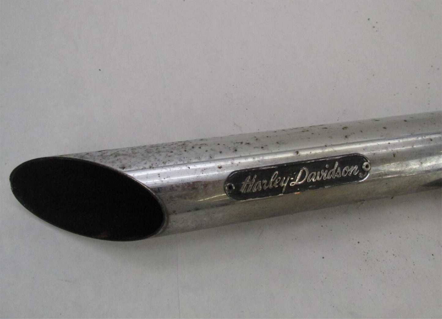 Harley Davidson Evo Evolution Exhaust System w/ Aftermarket Slash Cut Slip Ons