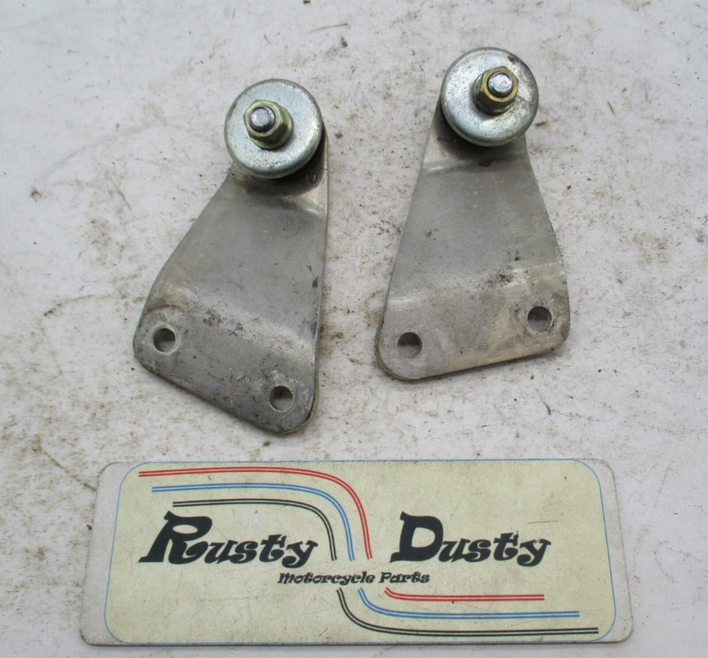 Set of Yamaha SRX 600 Headlight Stays  Mounts Brackets