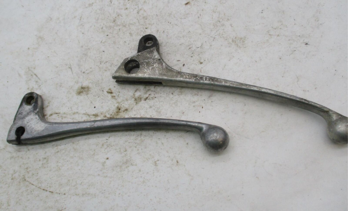 Pair of Vintage Harley Davidson Panhead Brake Clutch Hand Control Levers
