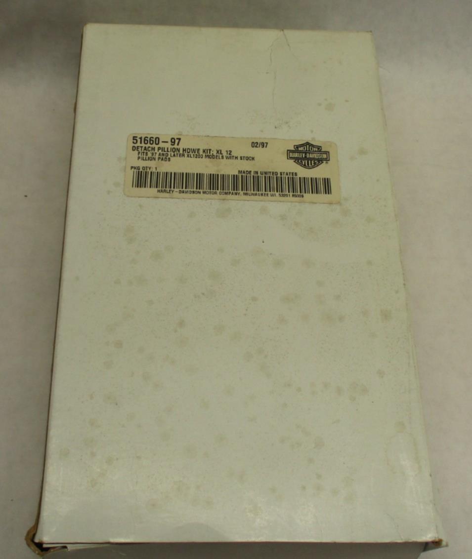 Harley Davidson Genuine NOS Detach Pillion hardware Kit XL1200 51660-97