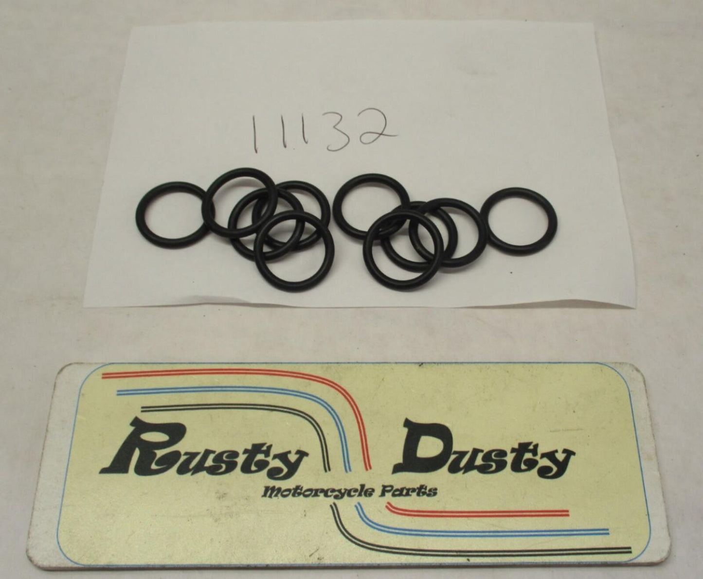 Lot (10) Harley-Davidson Push Rod Cover O-Rings 11132