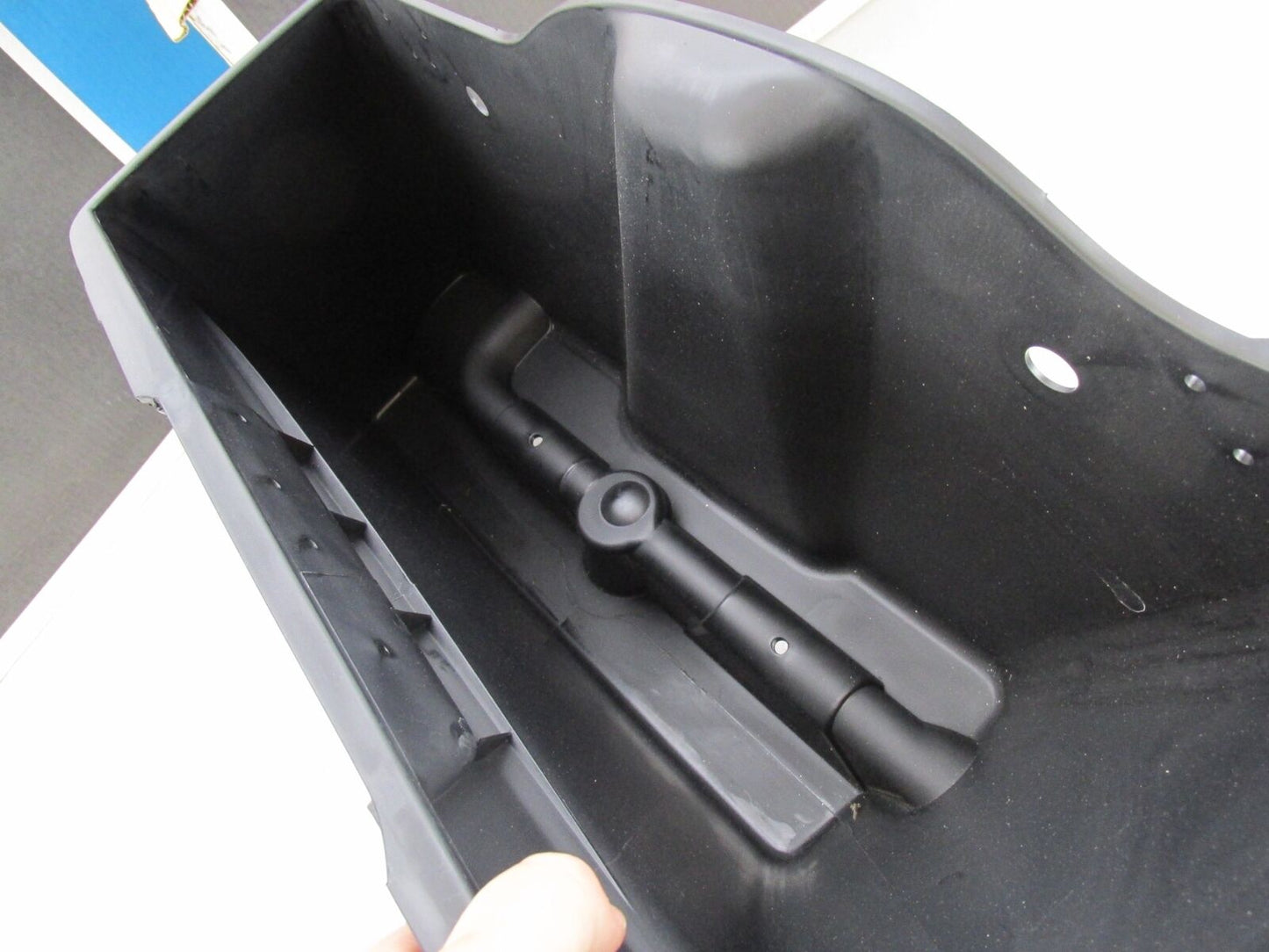 Pair of Harley Drag Specialties NOS Black Saddlebags 3501-0833 & 3501-0832