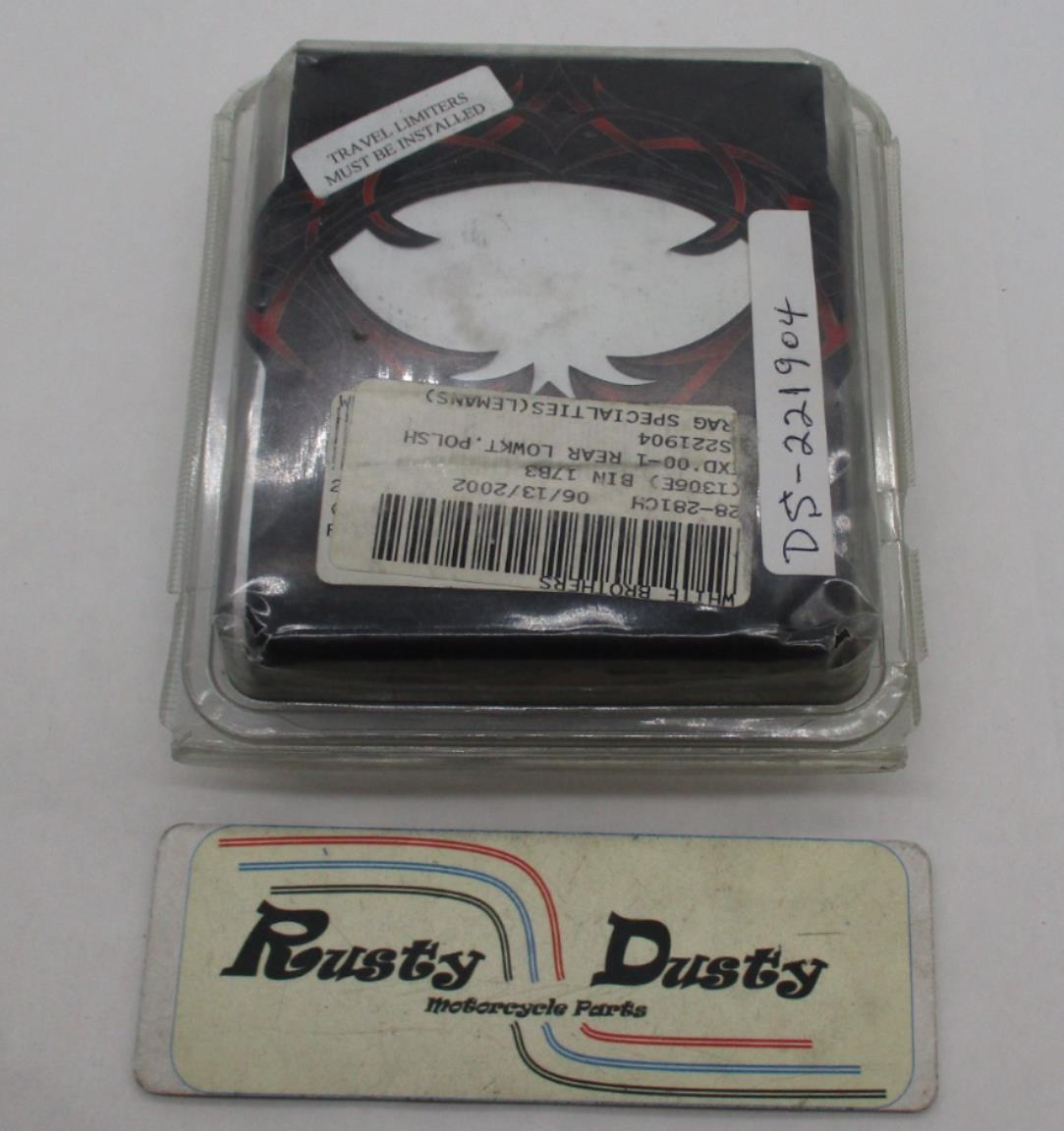 Harley White Brothers FXD 2000-2001 Chrome Lowering Kit 28-281CH DS221904