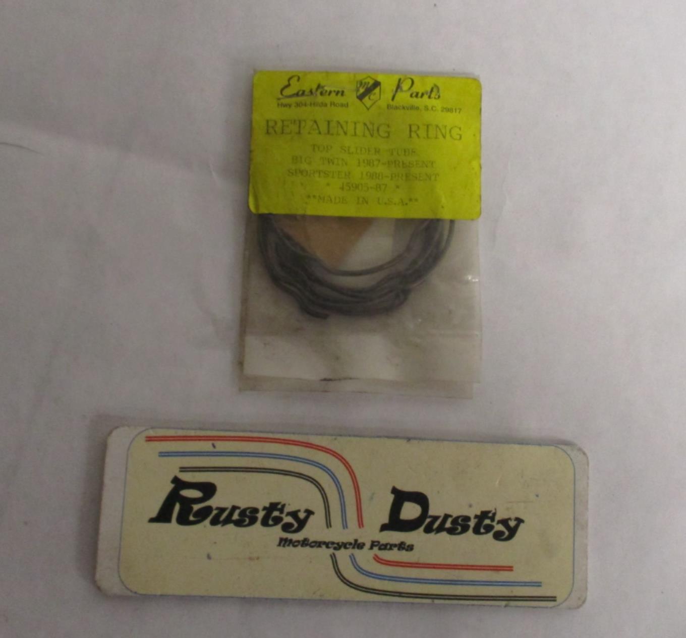 Pack of 6 Harley-Davidson Retaining Rings Oil Fork Seals 45905-87