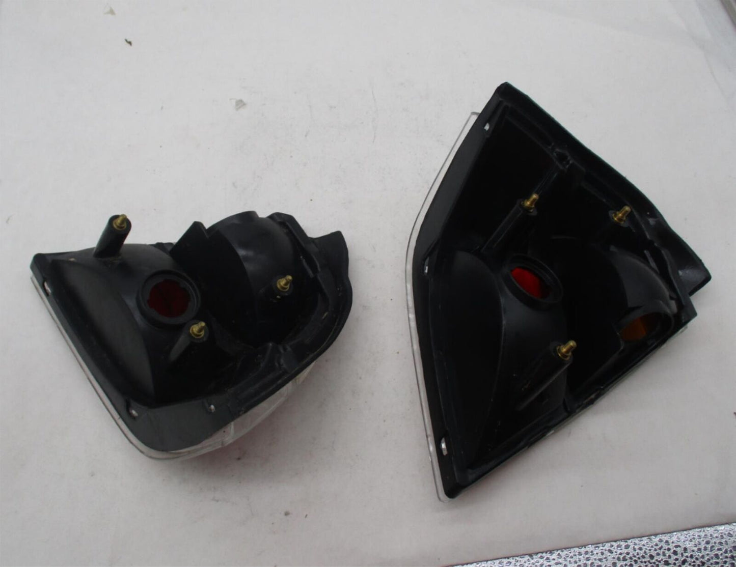 Pair of Honda Goldwing GL1800 Trunk Tail Lights Brake Lights Housings ST-3088