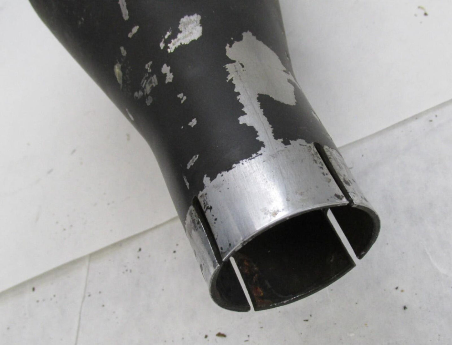 Pair of Harley Davidson Touring Black Painted Exhaust Mufflers 26.5" x 4"