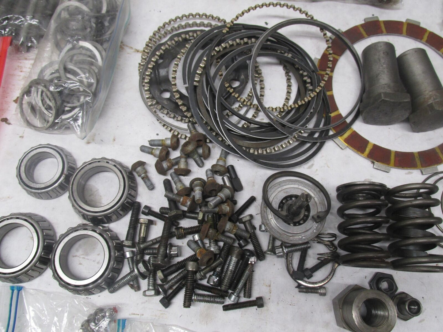 Huge 21+ Pound Mixed Harley Builders Machinist Lot Engine Parts Studs #1