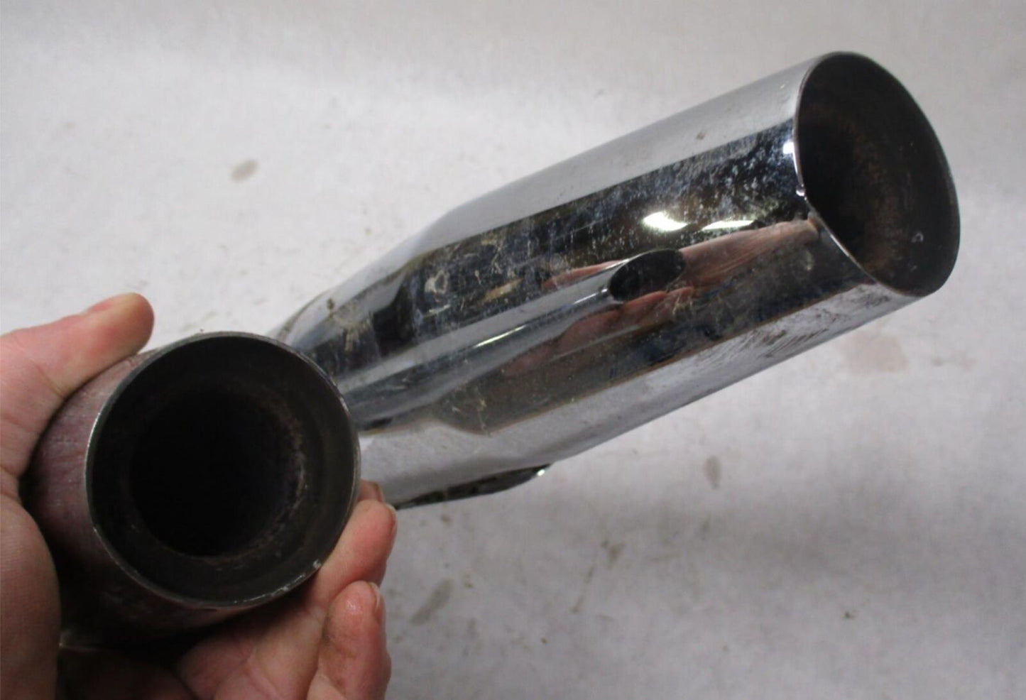 Harley Genuine Heritage Softail Exhaust Mufflers 65357-05 65353-05 w/ brackets