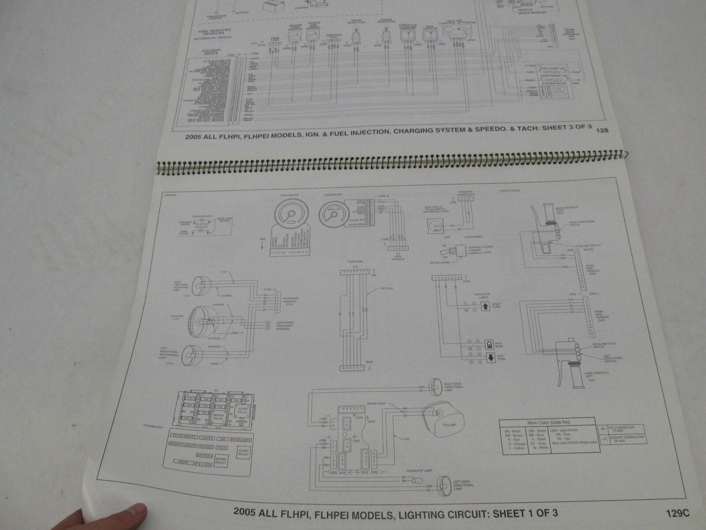 Harley Davidson 2005 Factory Wiring Diagrams 99949-05