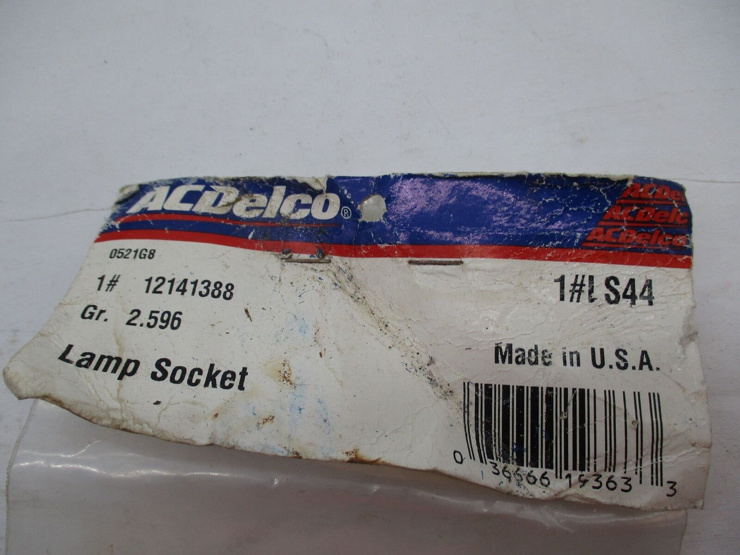 AC Delco Back-Up Light Lamp Socket 12141388