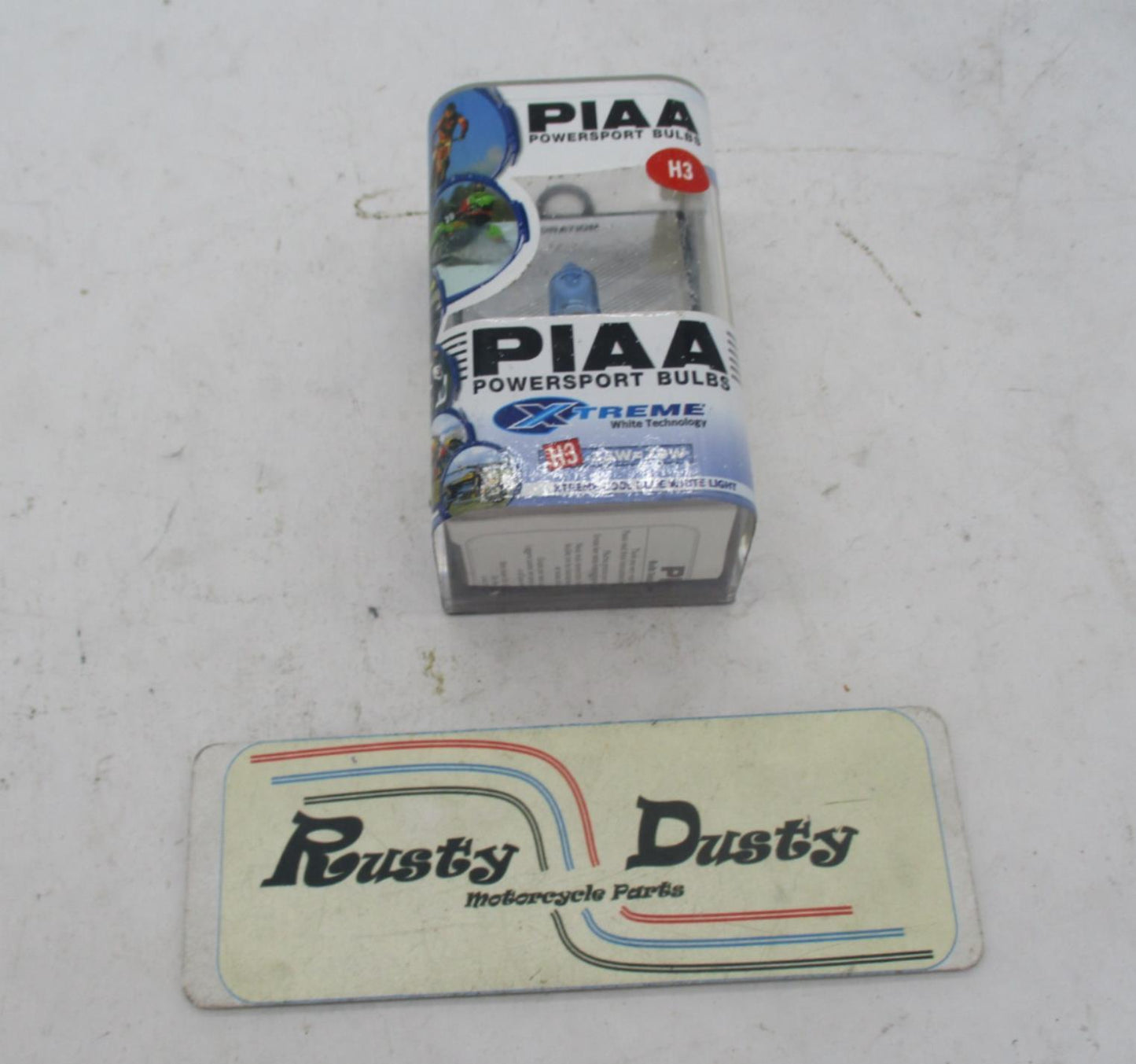 PIAA Xtreme White Powersport Motorcycle Replacement Bulb H3 - 35W = 70W 70323