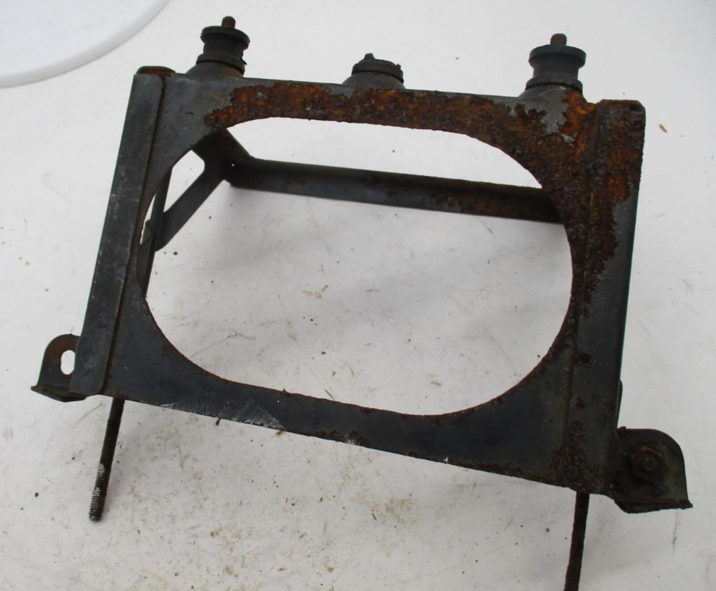 Vintage Motorcycle Battery Tray Holder 7" x 5"x 5" Unknown Make / Model