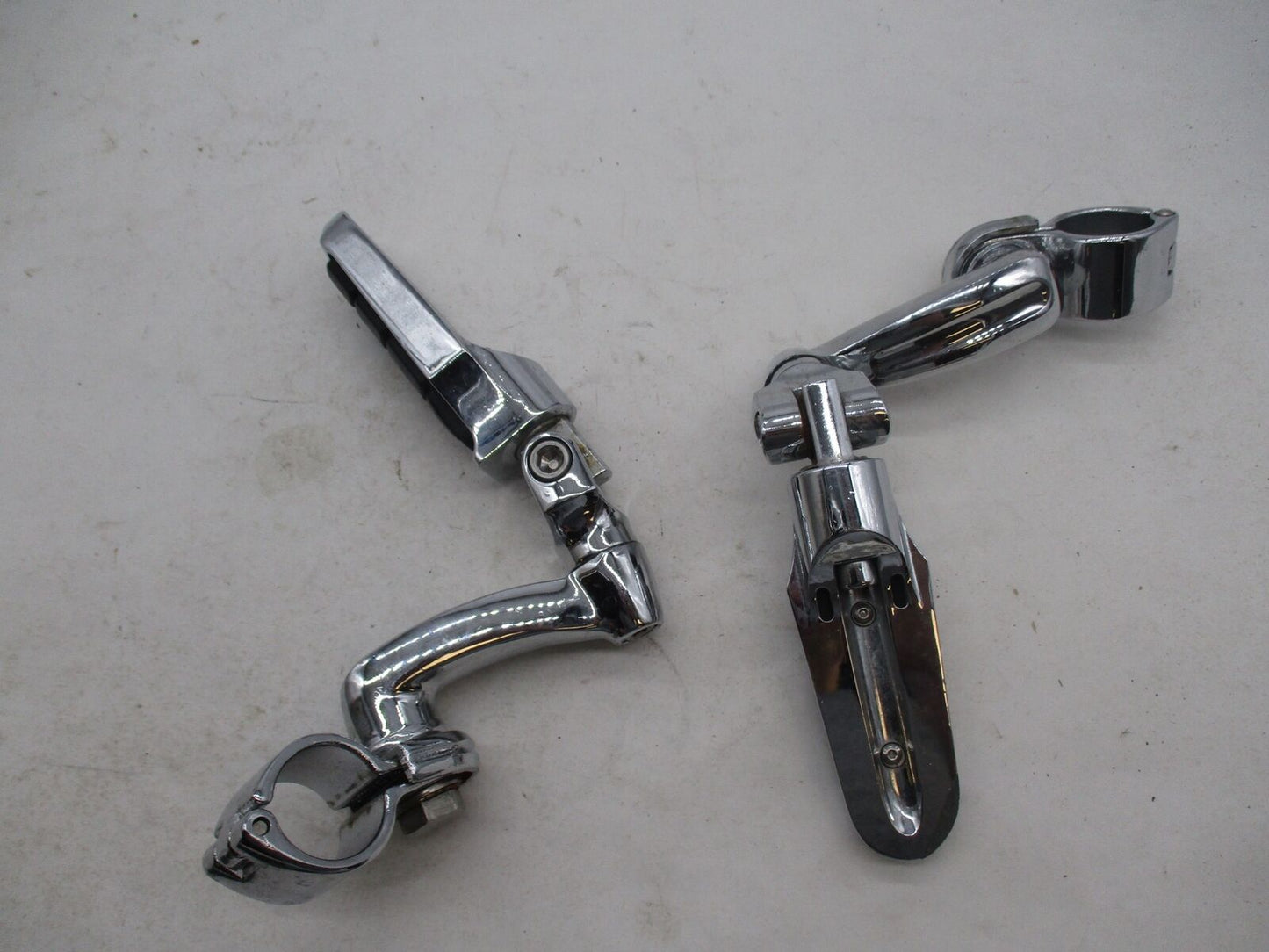Harley Davidson Genuine Highway Pegs with Crash Engine Guard Bracket Clamps
