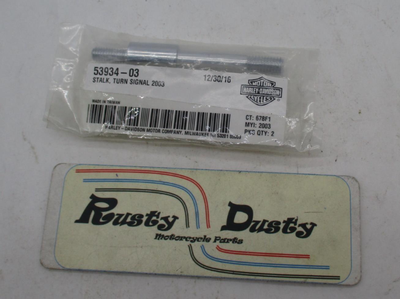 Harley Davidson Genuine NOS Turn Signal Stalk 2003 53934-03