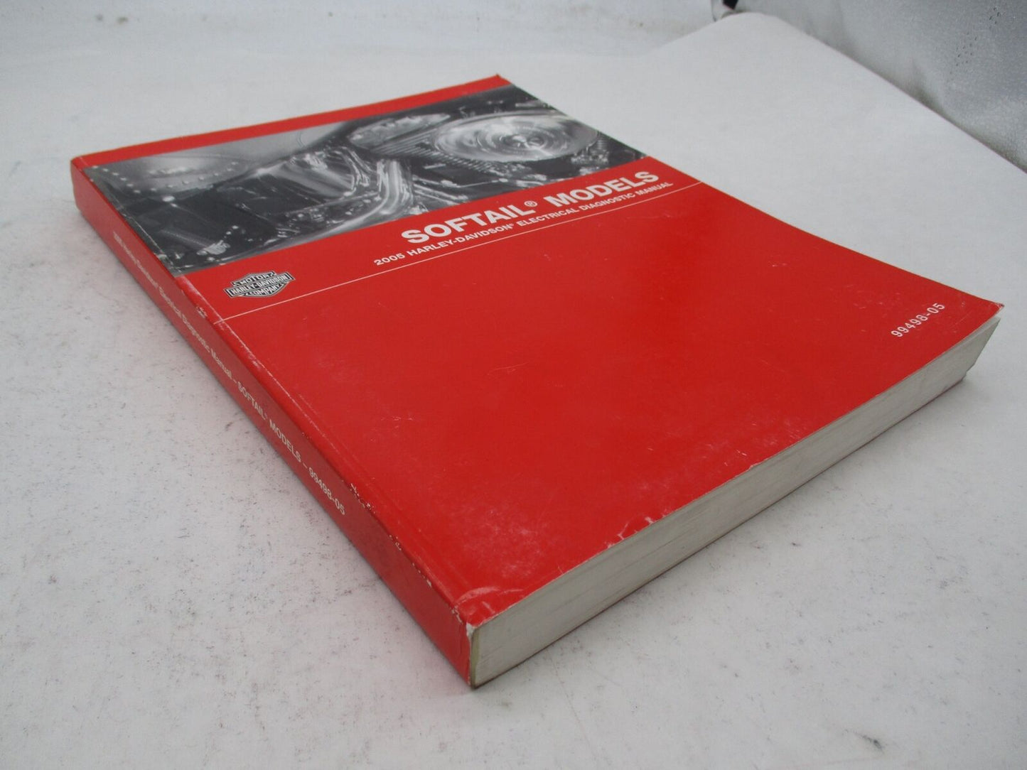 Harley Davidson Factory 2005 Softail Electrical Diagnostic Manual 99498-05