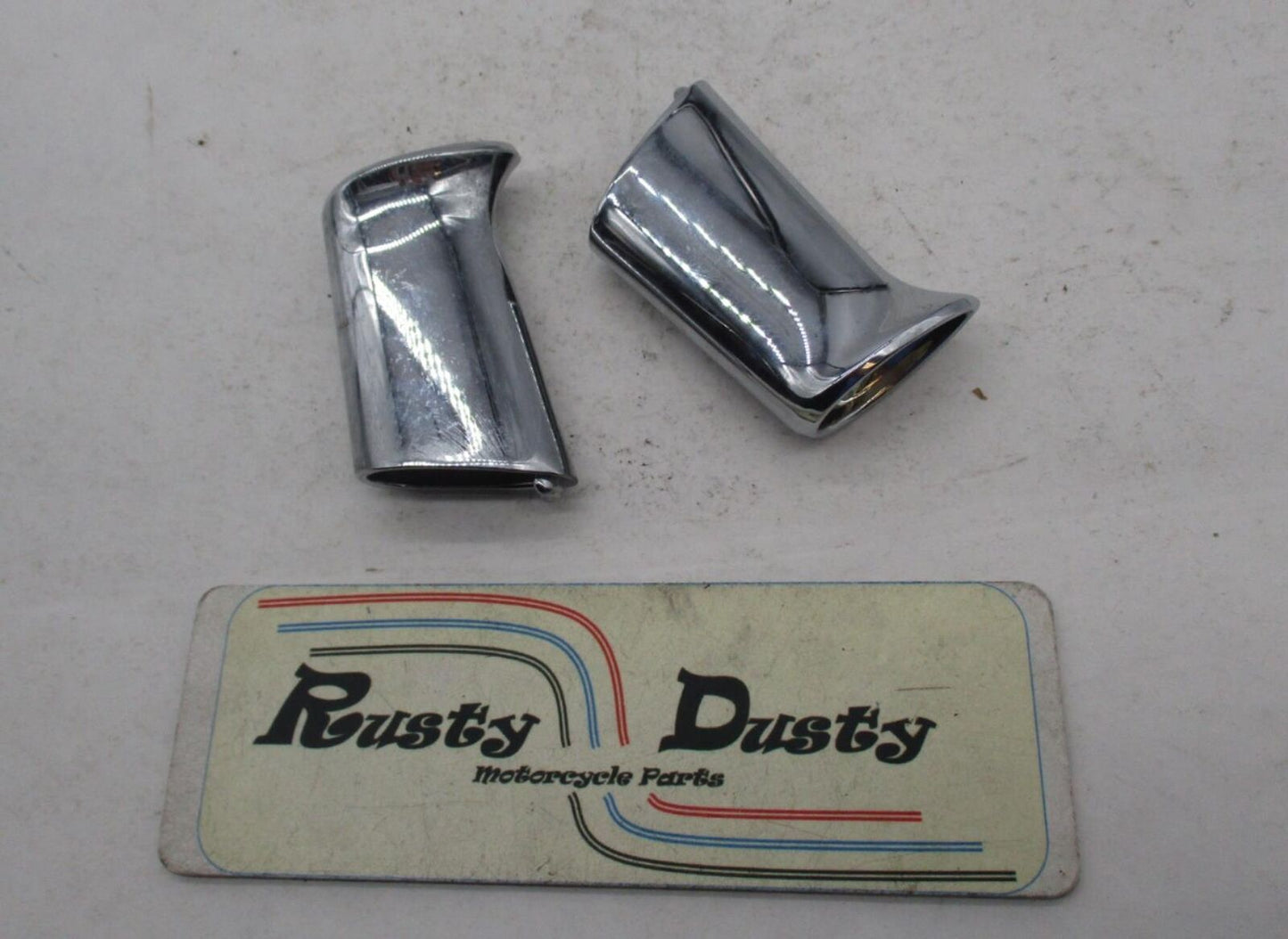 Pair of Harley Davidson Turn Signal Standoff Chrome Mount Bracket XL FX 68480-02