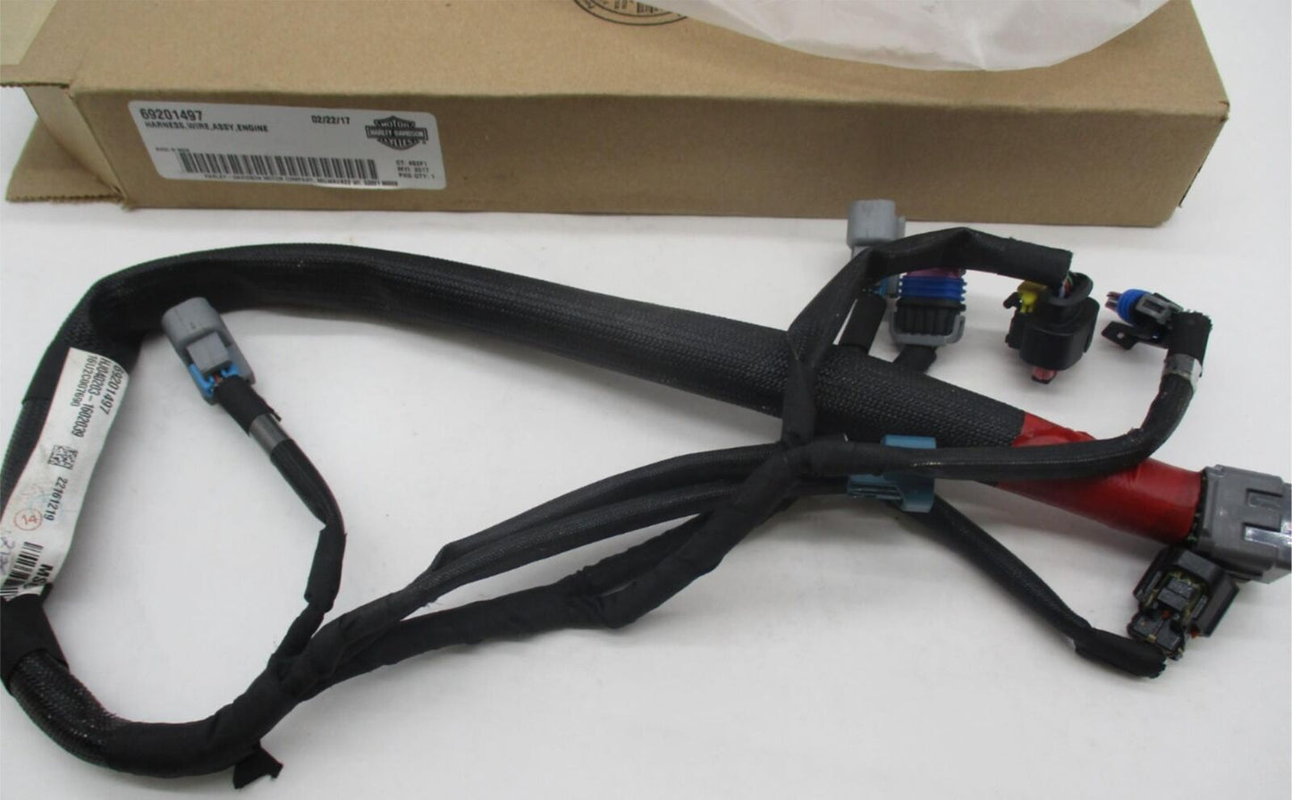 Harley Davidson Street XG750 Genuine Engine Wiring Harness Assembly 69201497