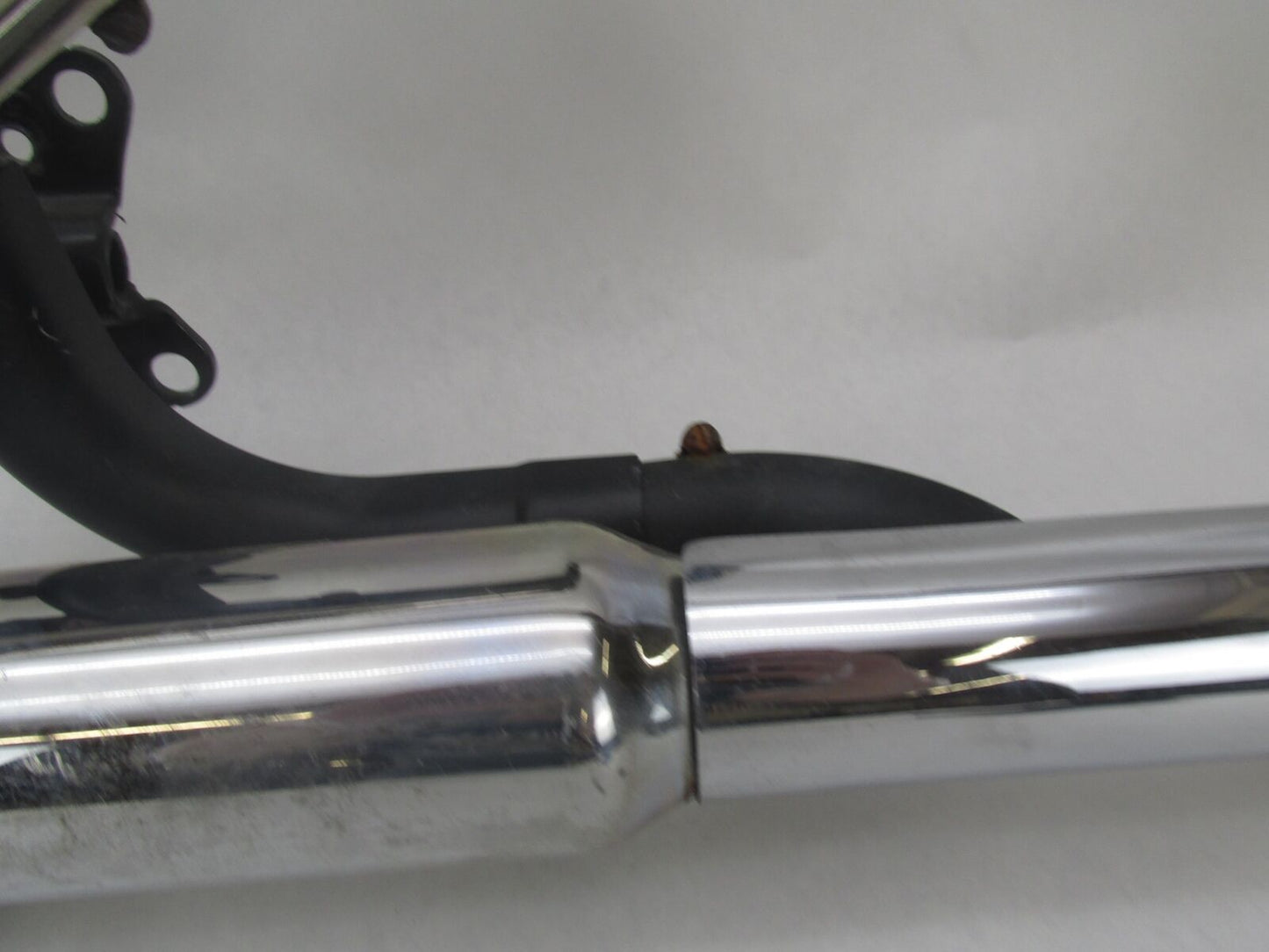 Harley Davidson Softail Exhaust System w/ Aftermarket Slash Cut Slip Ons #1