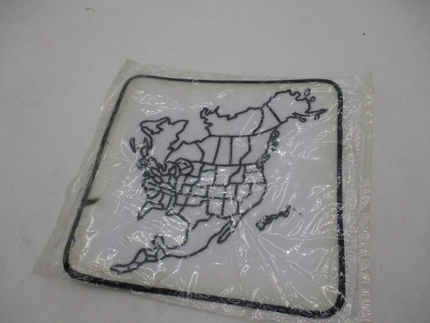 Add on Accessories North America Map Large Patch 678-060 6.25" x 6.5"