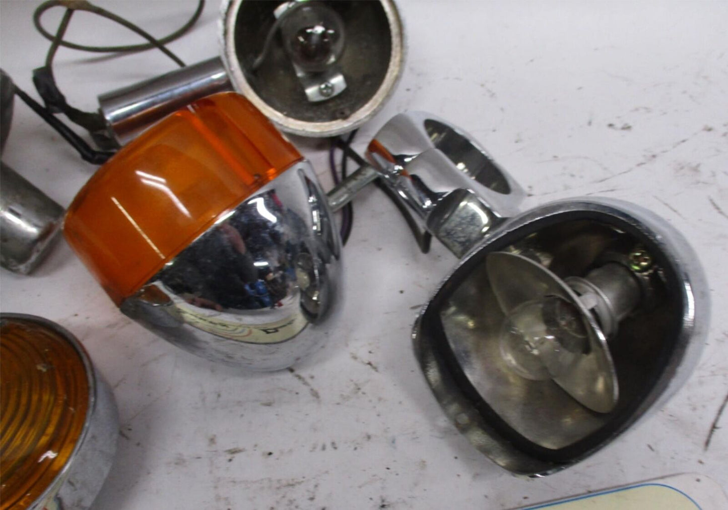 Mixed Lot Harley Davidson Stock Turn Signals Dyna Softail Sportster  Lot #6