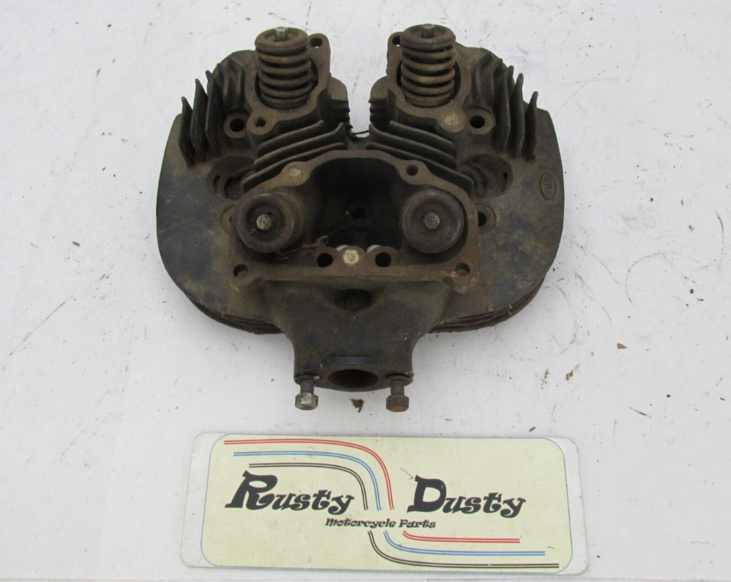 BSA A10 Motorcycle 650 Pre Unit Engine Cast Cylinder Head 67-1066