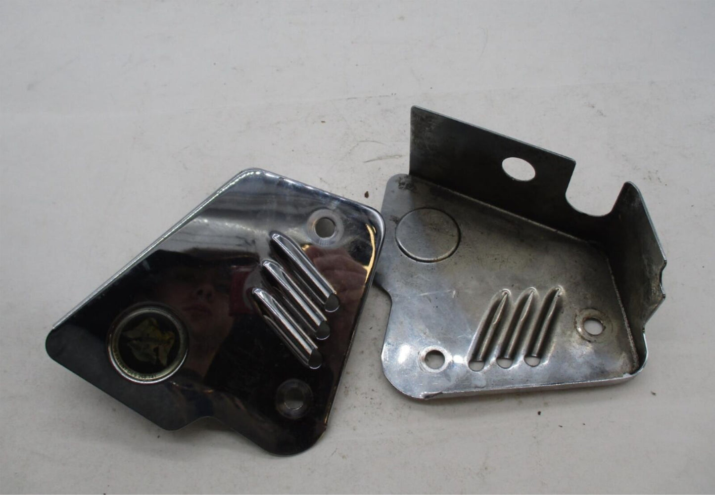 Pair of Harley Davidson 84-95 FLH, FLT Khrome Werks Chrome Brake Caliper Covers